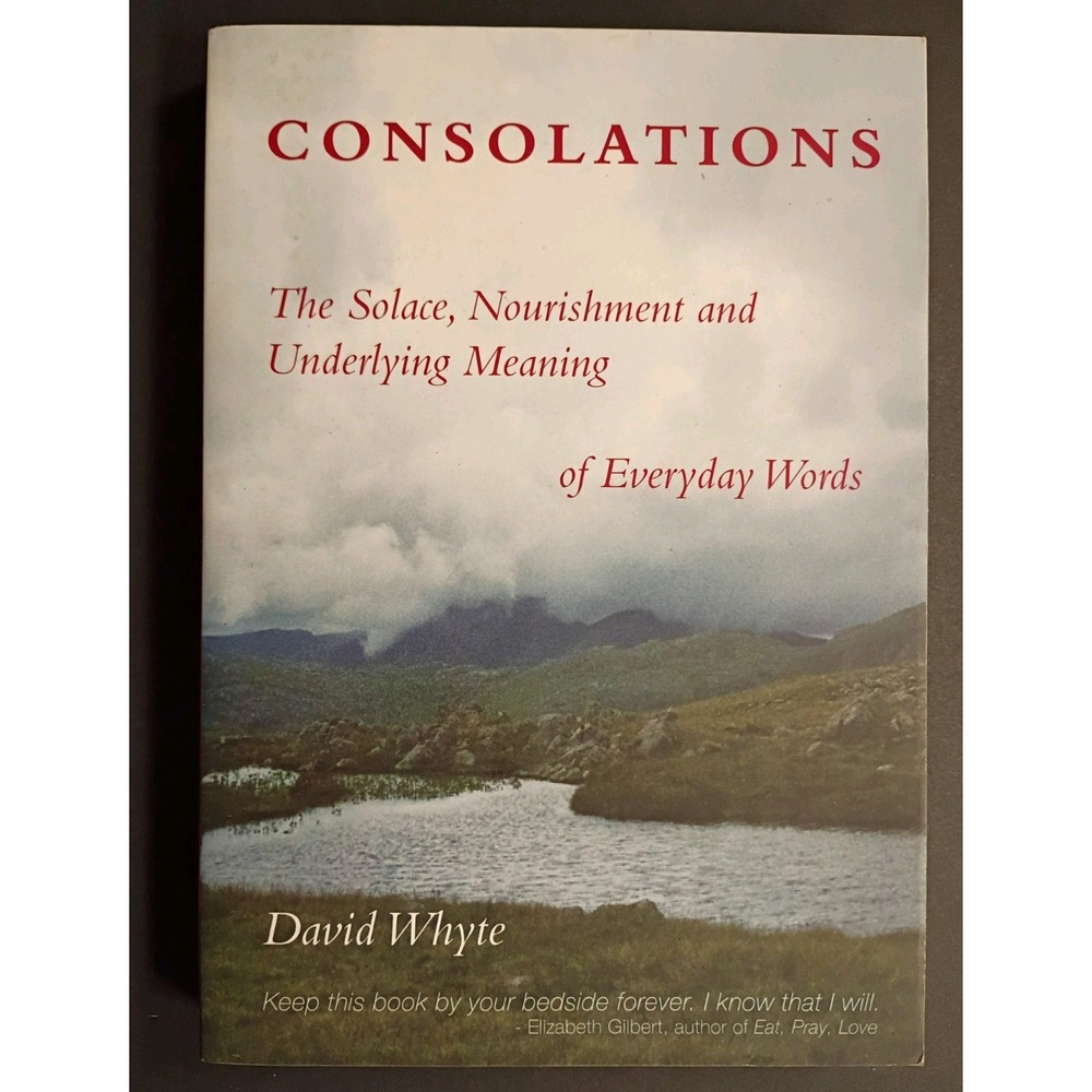 David Whyte Consolations PB 2015 Many Rivers Press Essays Words